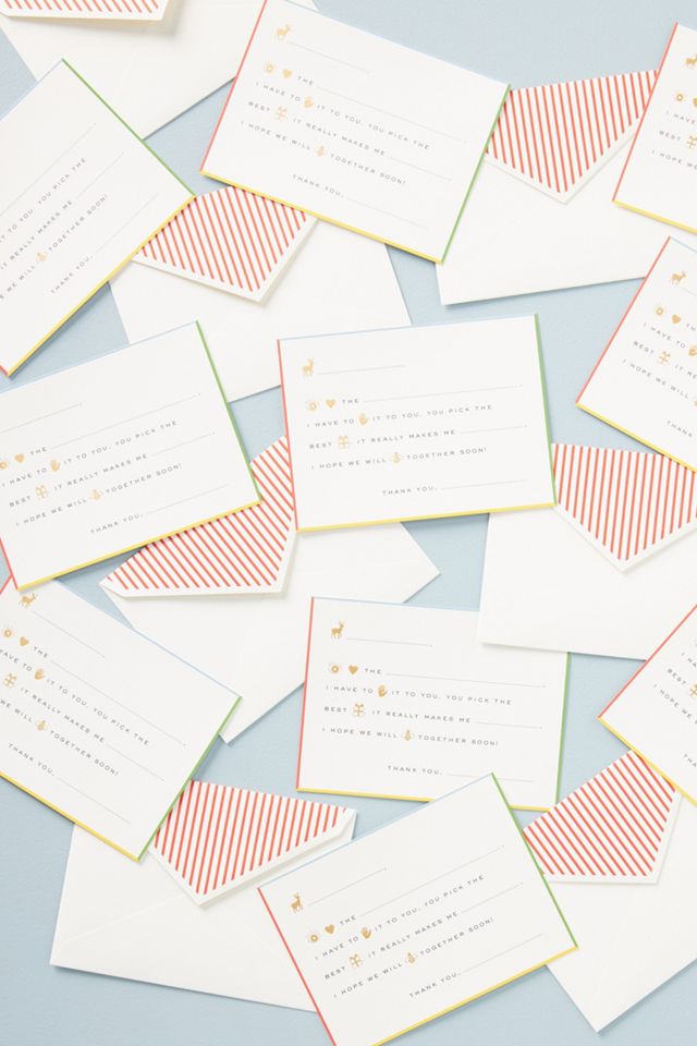 Kids Thank You Cards, Set of 10 #1