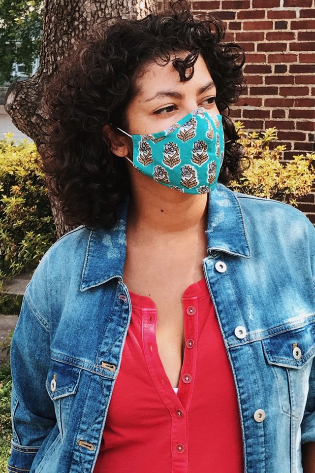 Anthropologie Reversible Lightweight Ear Loop Reusable Face Masks, Set of 3 #5