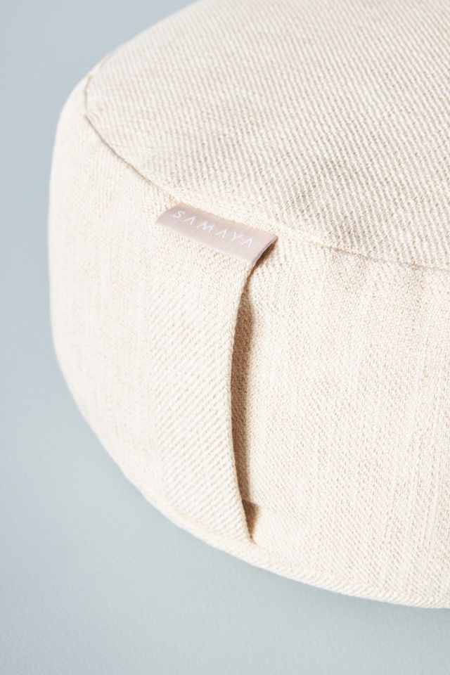 SAMAYA Wheat Round Meditation Cushion #2