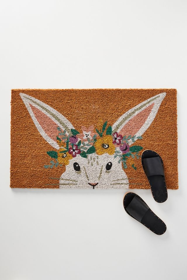 Easter Bunny Doormat