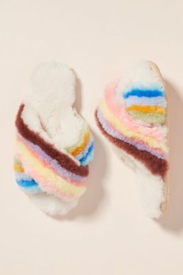 EMU Australia Mayberry Rainbow Slippers