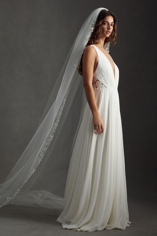 Anthropologie bridal cheap dresses