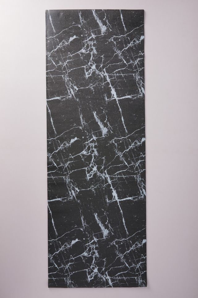 Oak and Reed Black Marble Yoga Mat #1