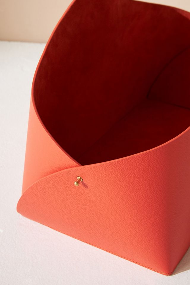 Viv Leather Magazine Holder #1