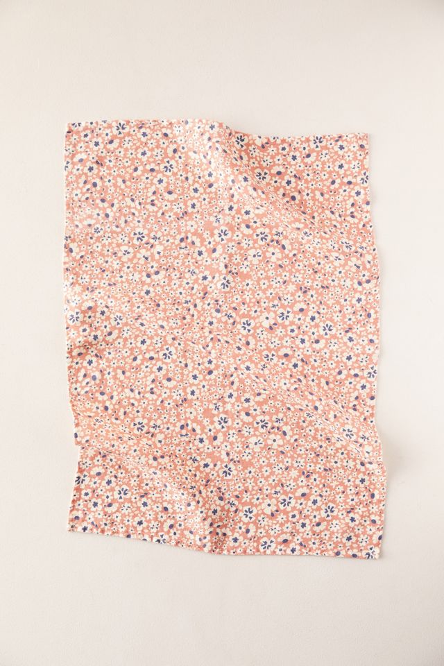 Pink Blossoms Tea Towel