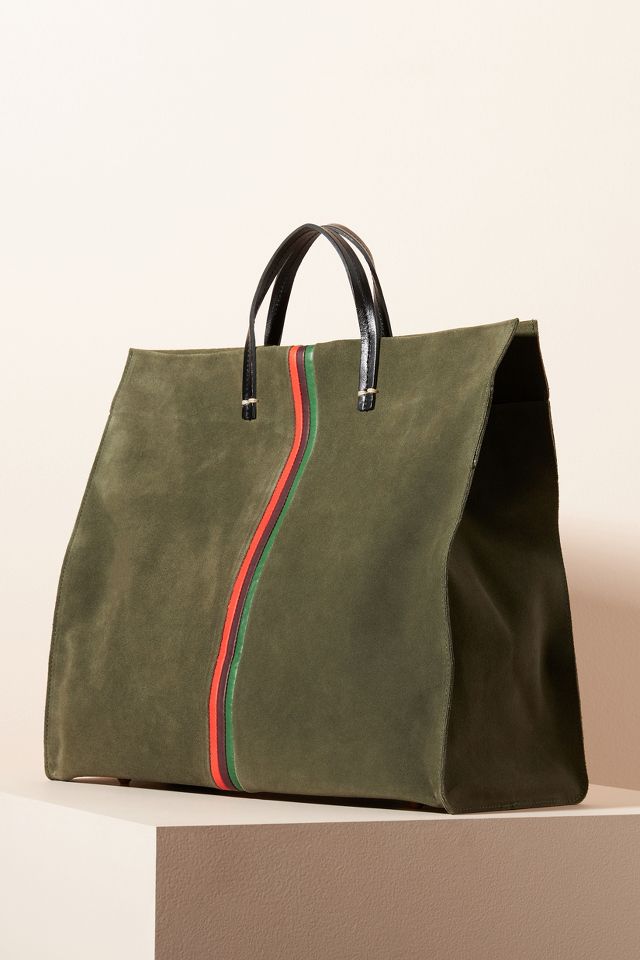 Clare V. Simple Stripe Tote Bag