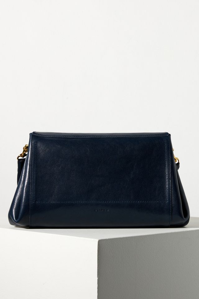 Clare V. Studded Leather Clutch #1