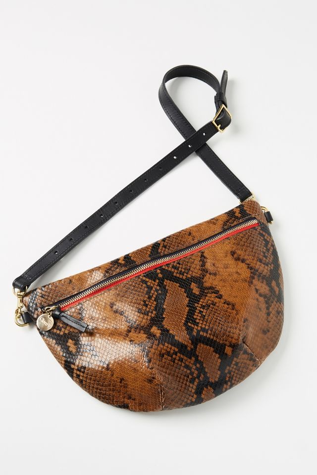 Clare V, Bags, Snakeskin Clare V Beltbag