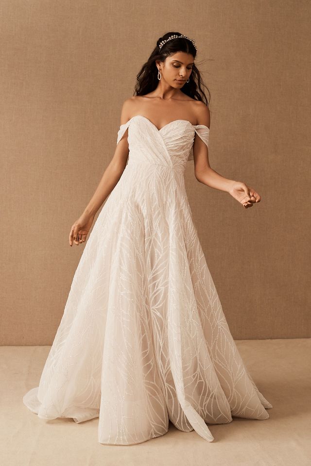 Bhldn paige clearance gown