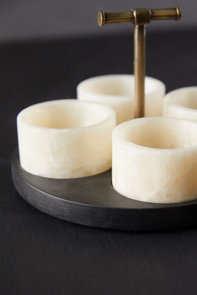 Onyx Condiment Stand #3