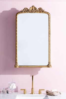 Gleaming Primrose Mirrored Bath Cabinet