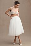 Nouvelle Amsale Nandita Tulle Midi Bridal Skirt #3
