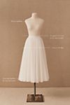 Nouvelle Amsale Nandita Tulle Midi Bridal Skirt #6