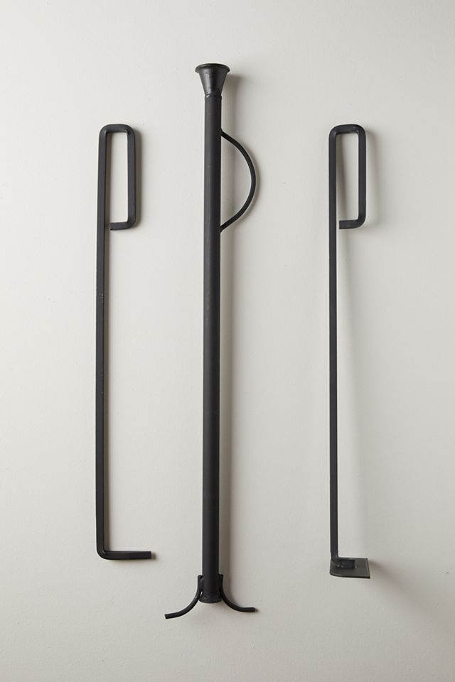 Cast Iron Fire Poker #1