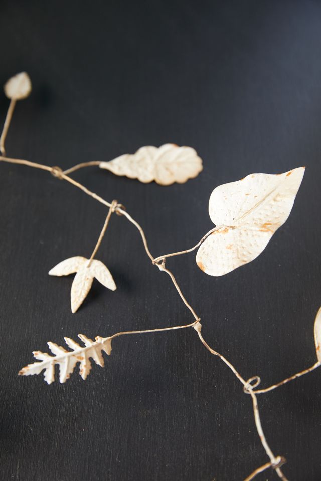 Iron Winter Leaf Garland #2