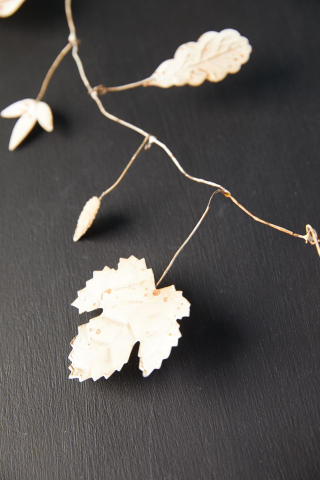 Iron Winter Leaf Garland #3