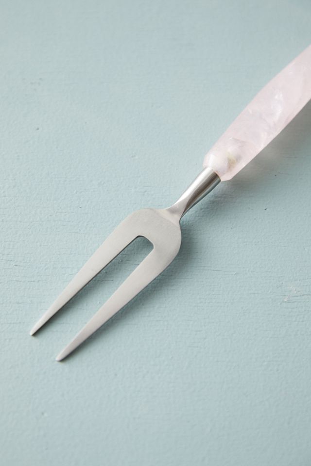 Rose Quartz Cheese Knife Set #3
