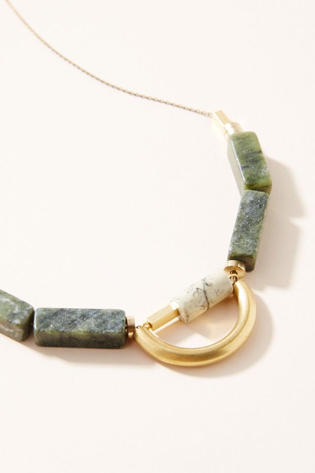 David Aubrey Agate Necklace #1