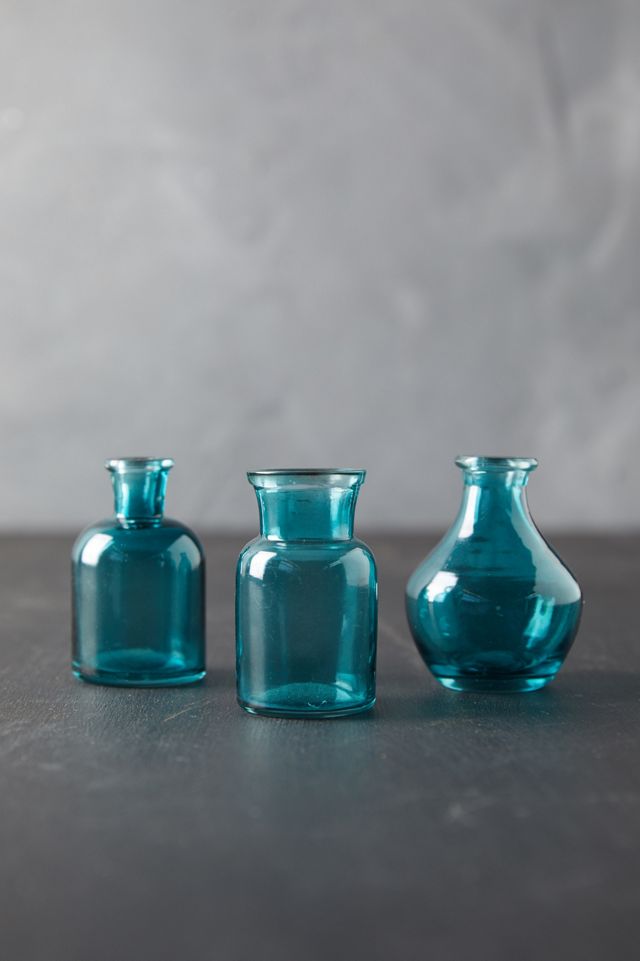 Bottle Bud Vases, Set of 3 #1