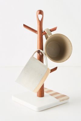 Marbled Acacia Mug Tree