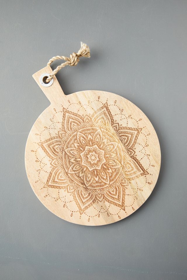 Etched Wood Cutting Board #1