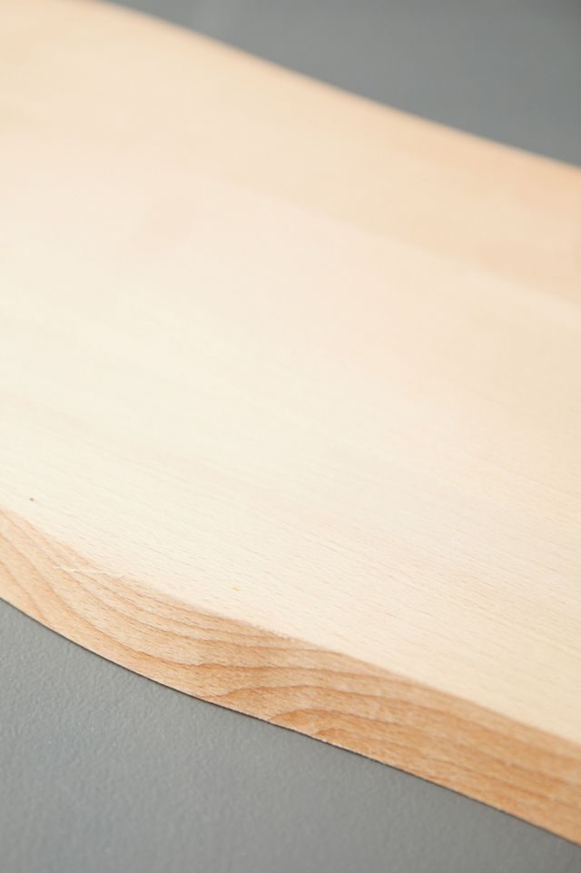 Beech Wood Cutting Board with Leather Handle #3