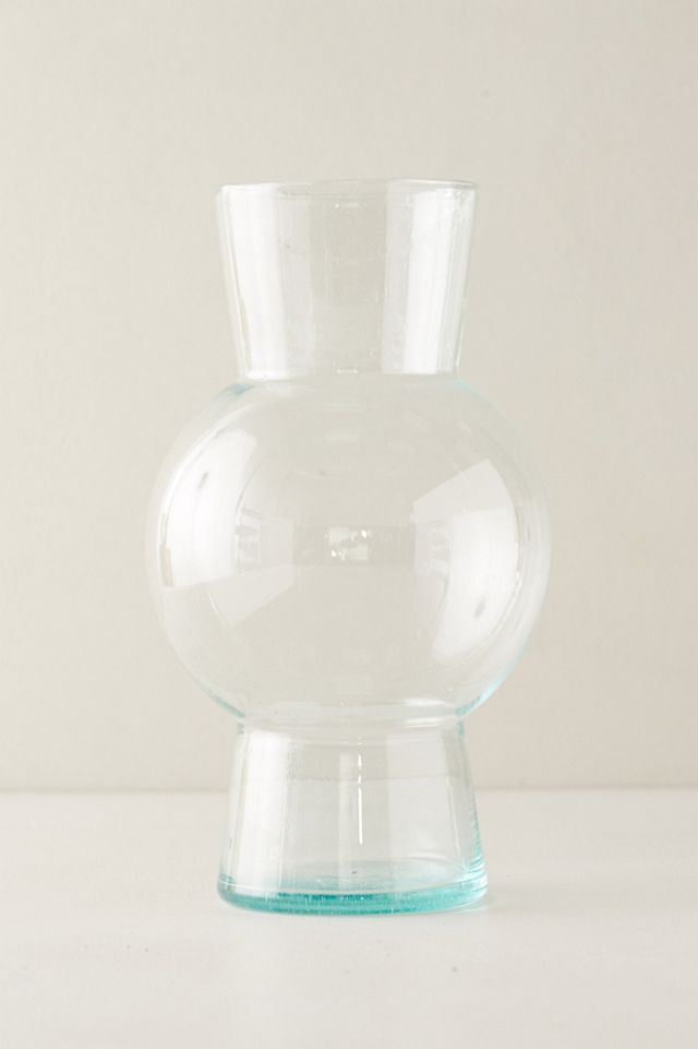 Recycled Glass Bubble Vase #2