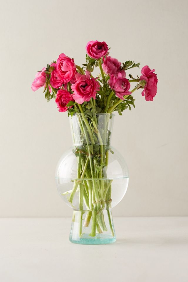 Recycled Glass Bubble Vase #3