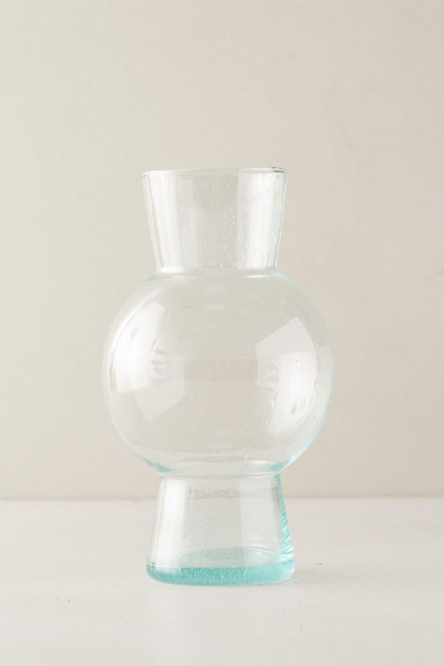 Recycled Glass Bubble Vase #4