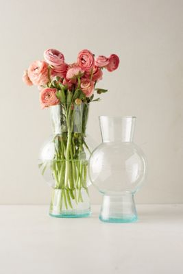 Recycled Glass Bubble Vase