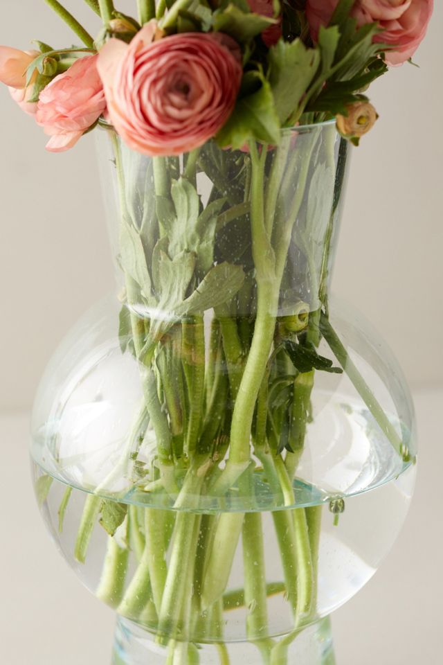 Recycled Glass Bubble Vase #5