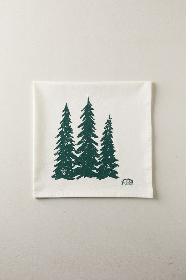 Turkish Cotton Tea Towel, Evergreens #1