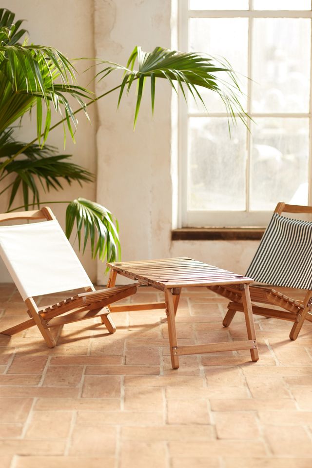 Teak Folding Table #1