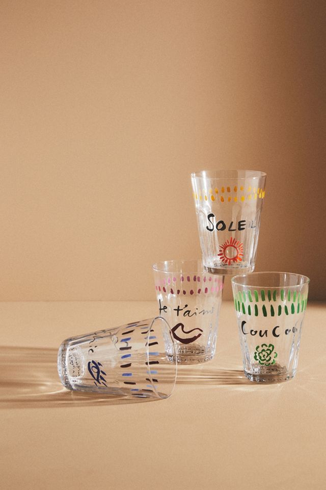 Hotel Magique for Anthropologie Petit Dejeuner Glass #2