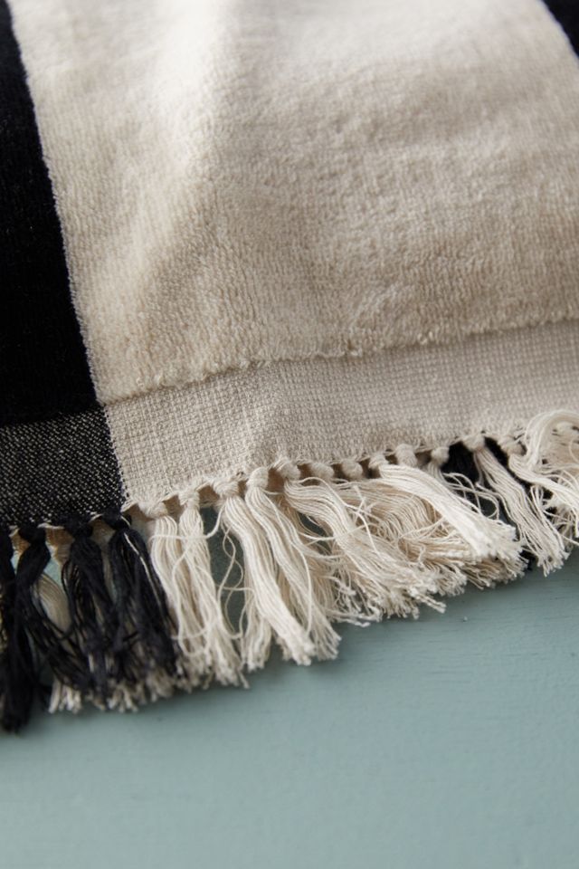 Rockaway Striped Cotton Beach Towel #3