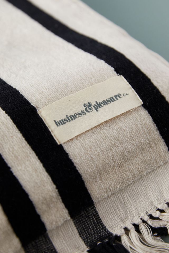 Rockaway Striped Cotton Beach Towel #4