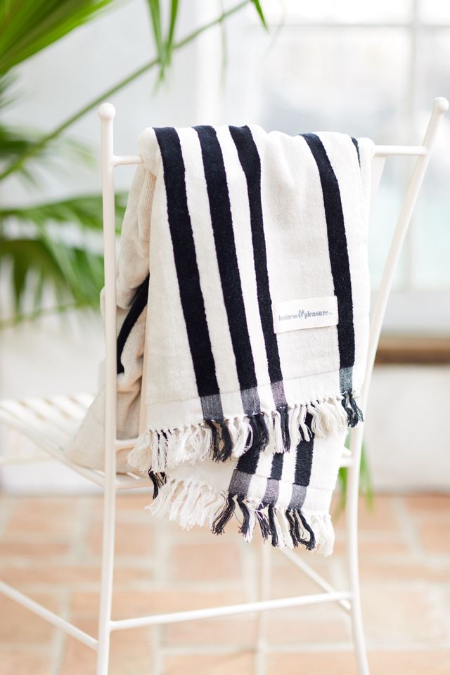 Rockaway Striped Cotton Beach Towel #5