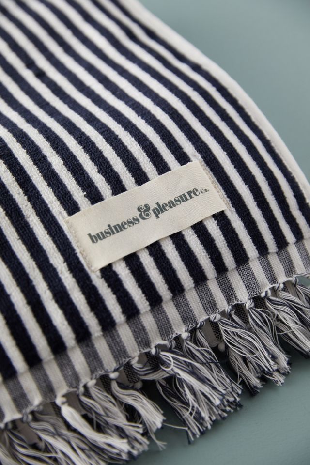 Venice Fringed Cotton Beach Towel #4