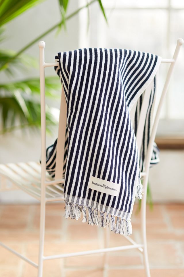 Venice Fringed Cotton Beach Towel #5