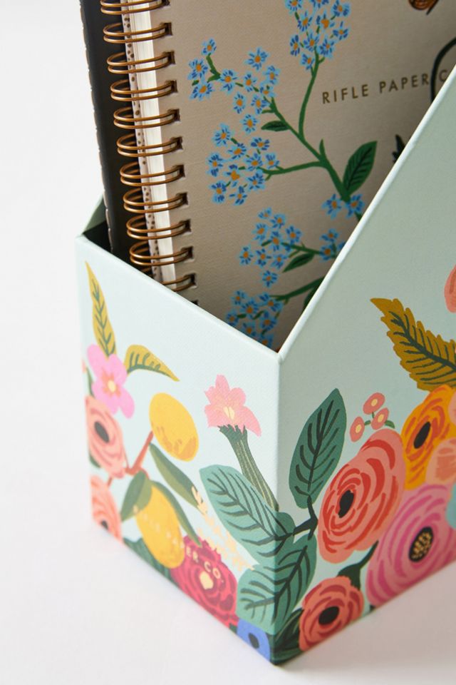 Rifle Paper Co. Garden Party Magazine Holder | AnthroHome