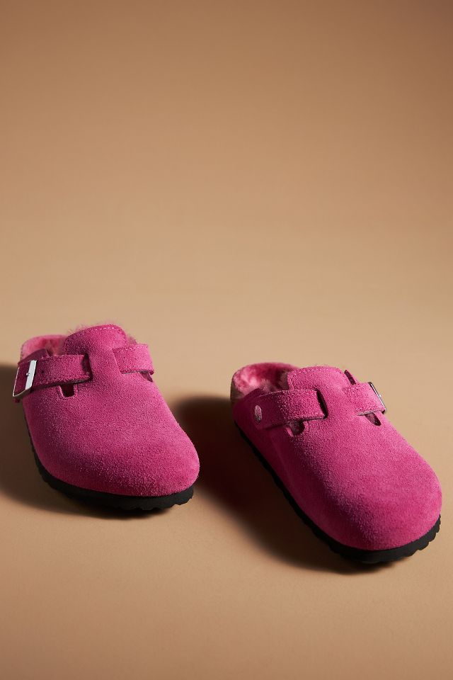 Boston shearling birkenstock sale hot sale