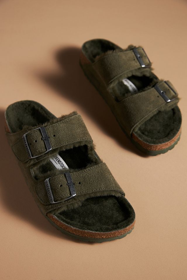 Birkenstock Arizona Shearling-Lined Sandals #1
