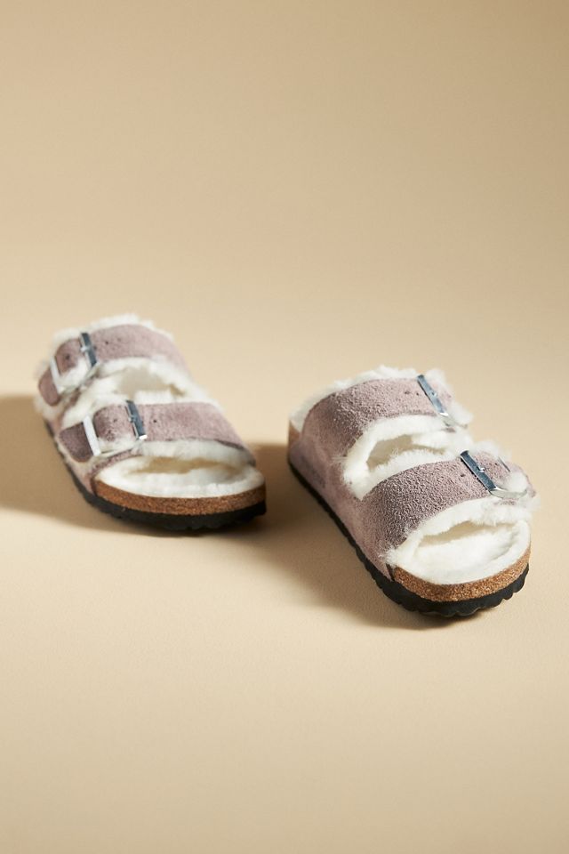 Birkenstock Arizona Shearling-Lined Sandals #1