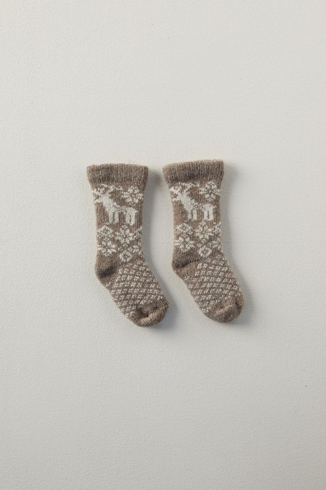 Baby Reindeer Socks