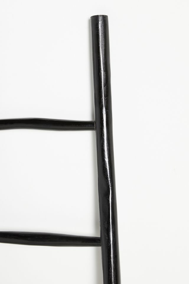 Travis Decorative Teak Blanket Ladder #1
