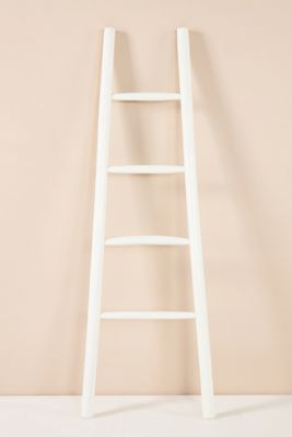 Travis Decorative Teak Blanket Ladder