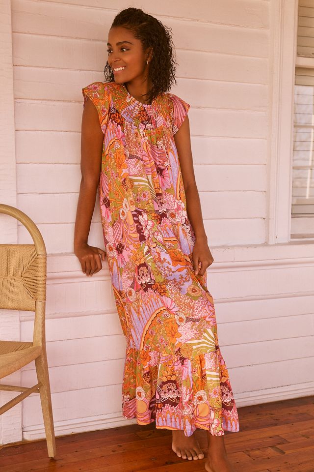 Arielle Sleep Maxi Dress Anthropologie