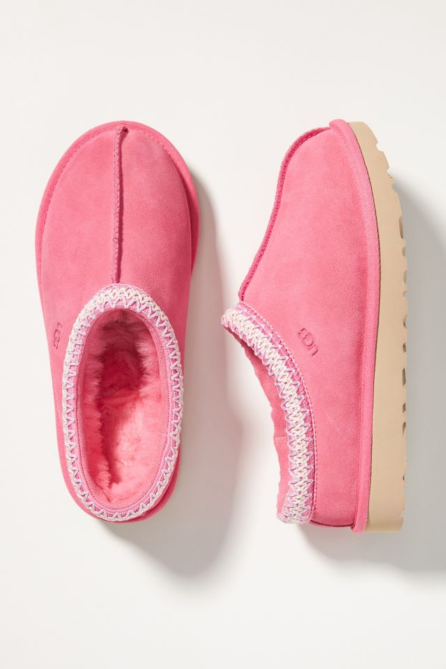 Pink ugg best sale slippers with strap