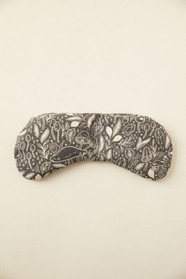 Migraine Eye Mask, Mushroom Print