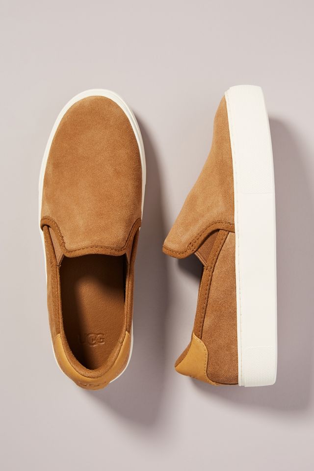 Ugg suede shop slip on sneakers